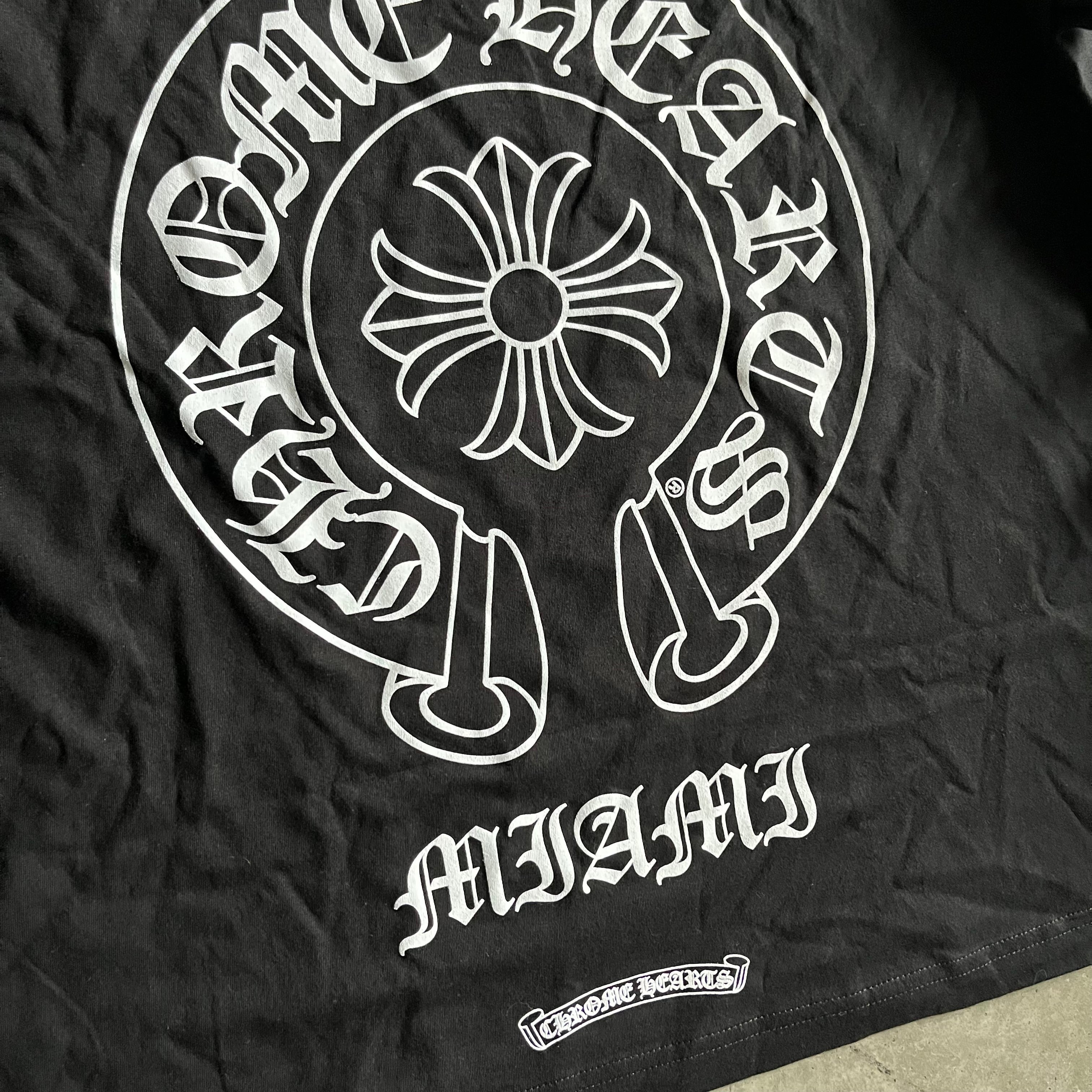 Chrome Hearts Miami Horseshoe Longsleeve T Shirt - XL – Goldeneye