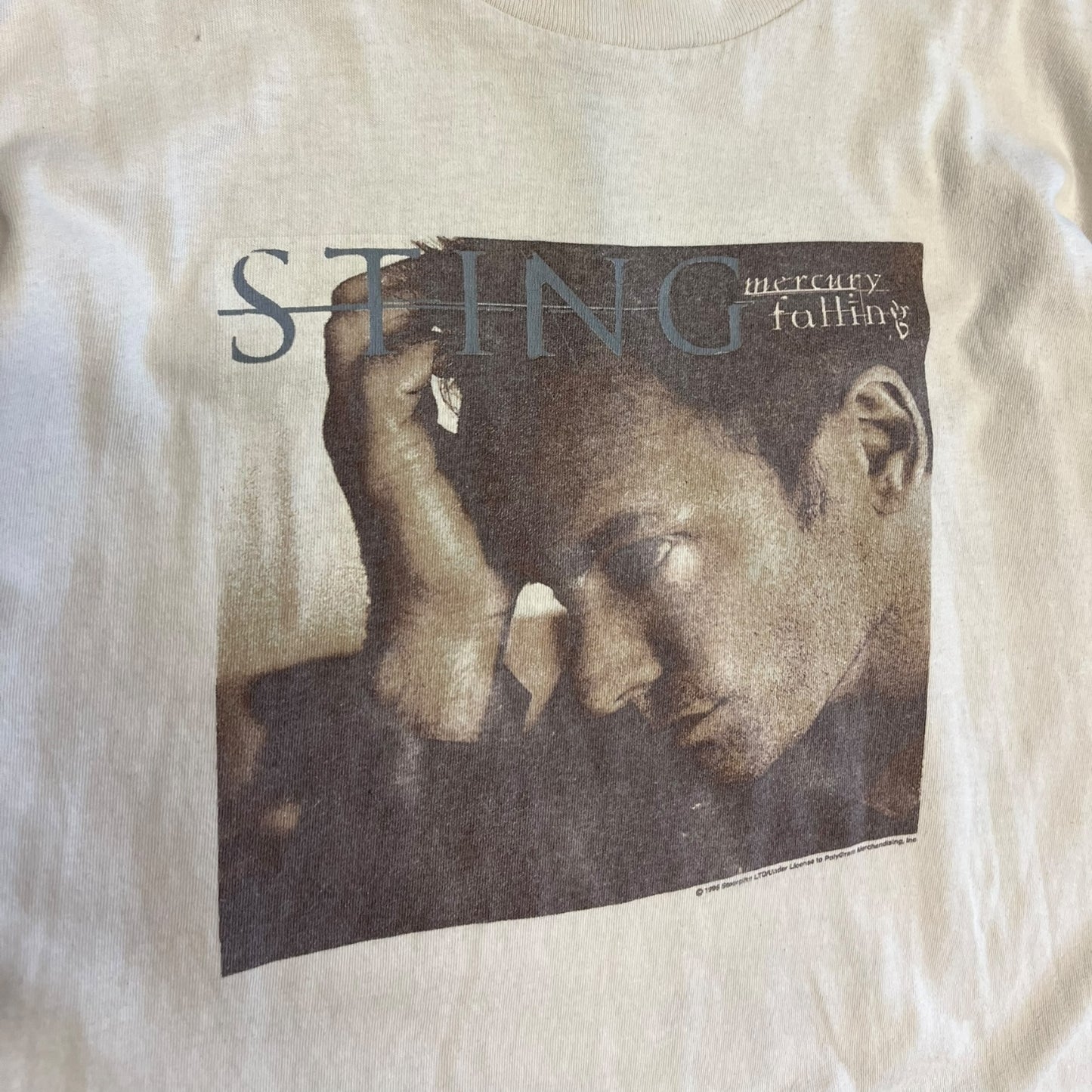 Vintage Sting Mercury Falling T Shirt