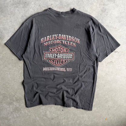 Vintage Harley Davidson Worldwide Tradition Faded T Shirt