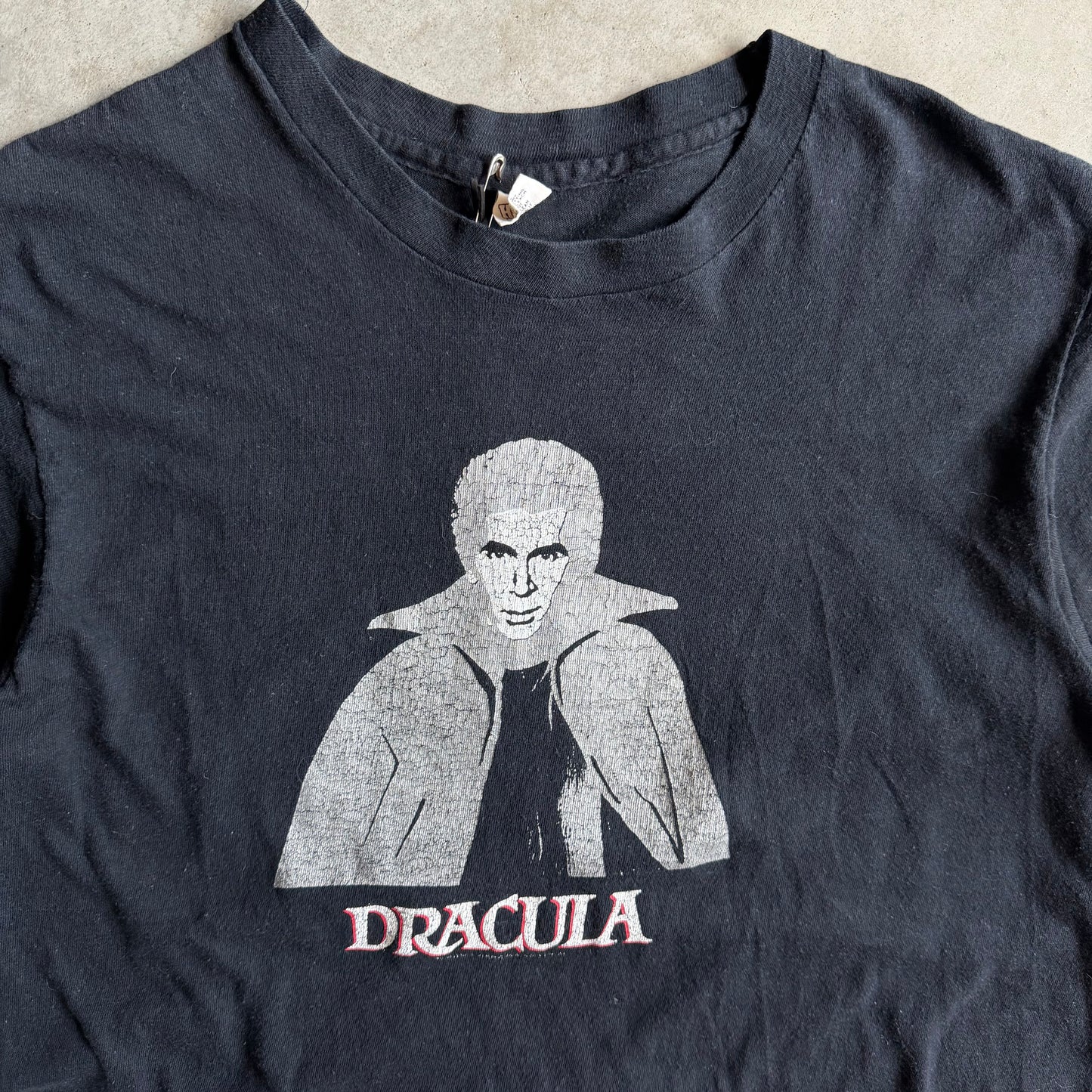 Vintage 70s Dracula Movie Promo T Shirt