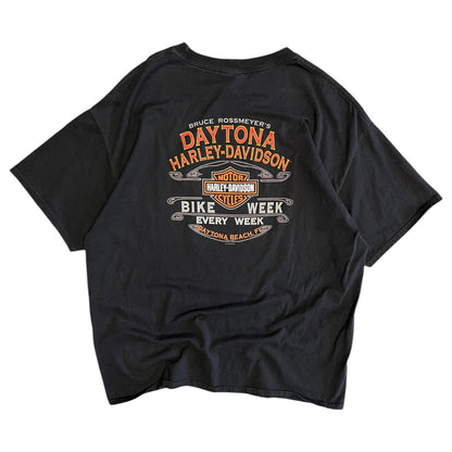 Y2K Harley Davidson Daytona Tattooed Women Tee