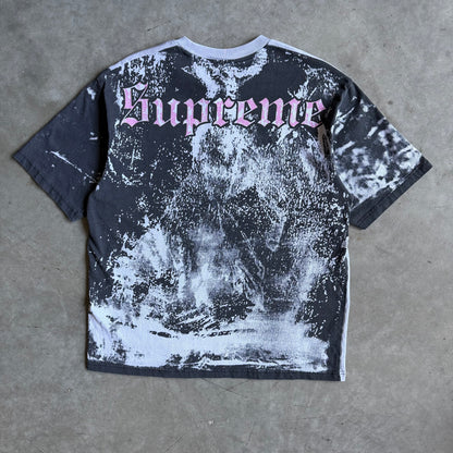 Supreme SS26 Misfits Black & Pink AOP Tee