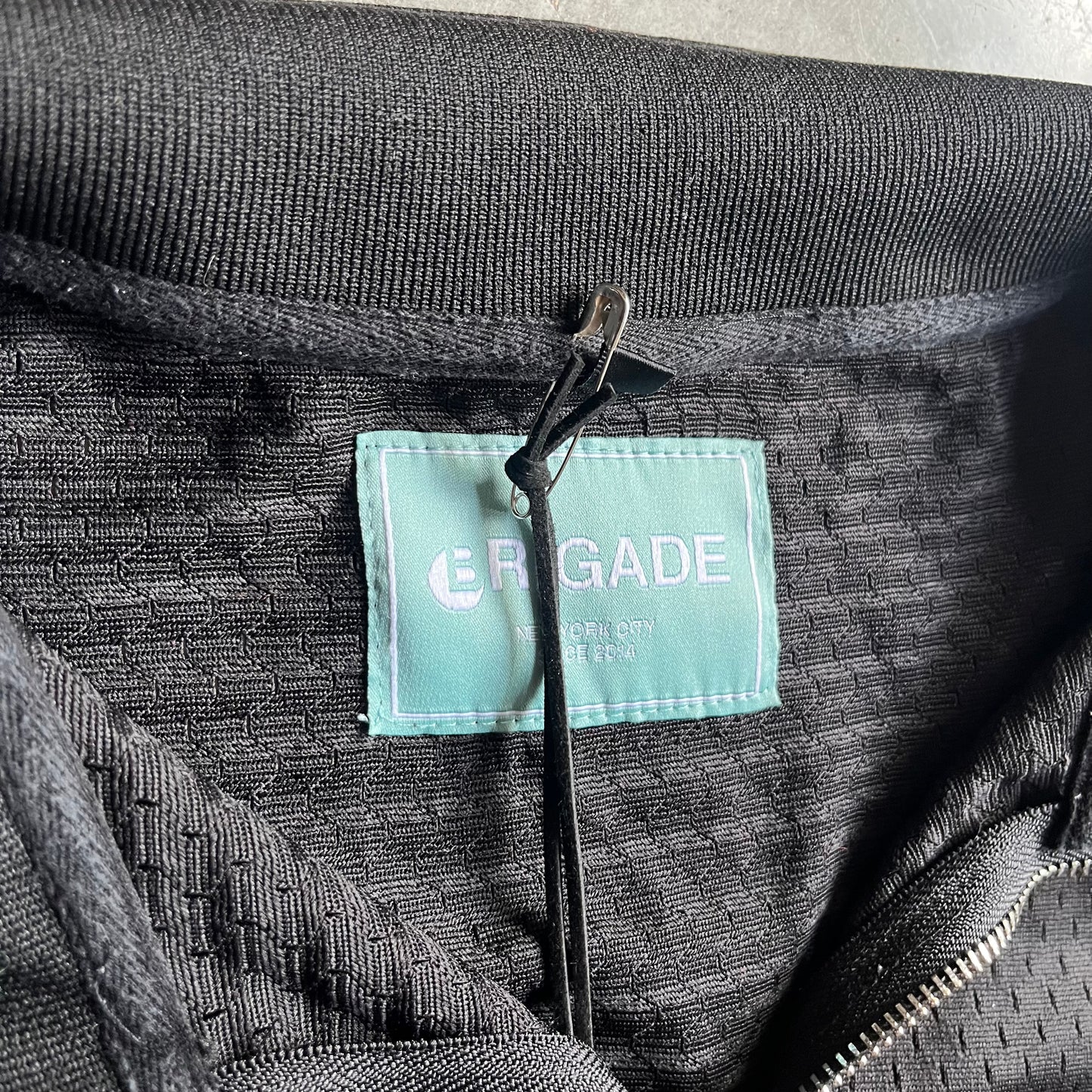 Brigade New York Mesh Motocross Quarter Zip Black