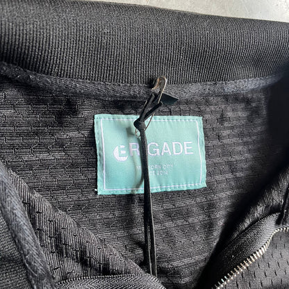 Brigade New York Mesh Motocross Quarter Zip Black