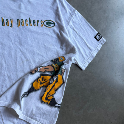 Vintage Starter Green Bay Packers “Mid-Pass” Side Graphic Tee