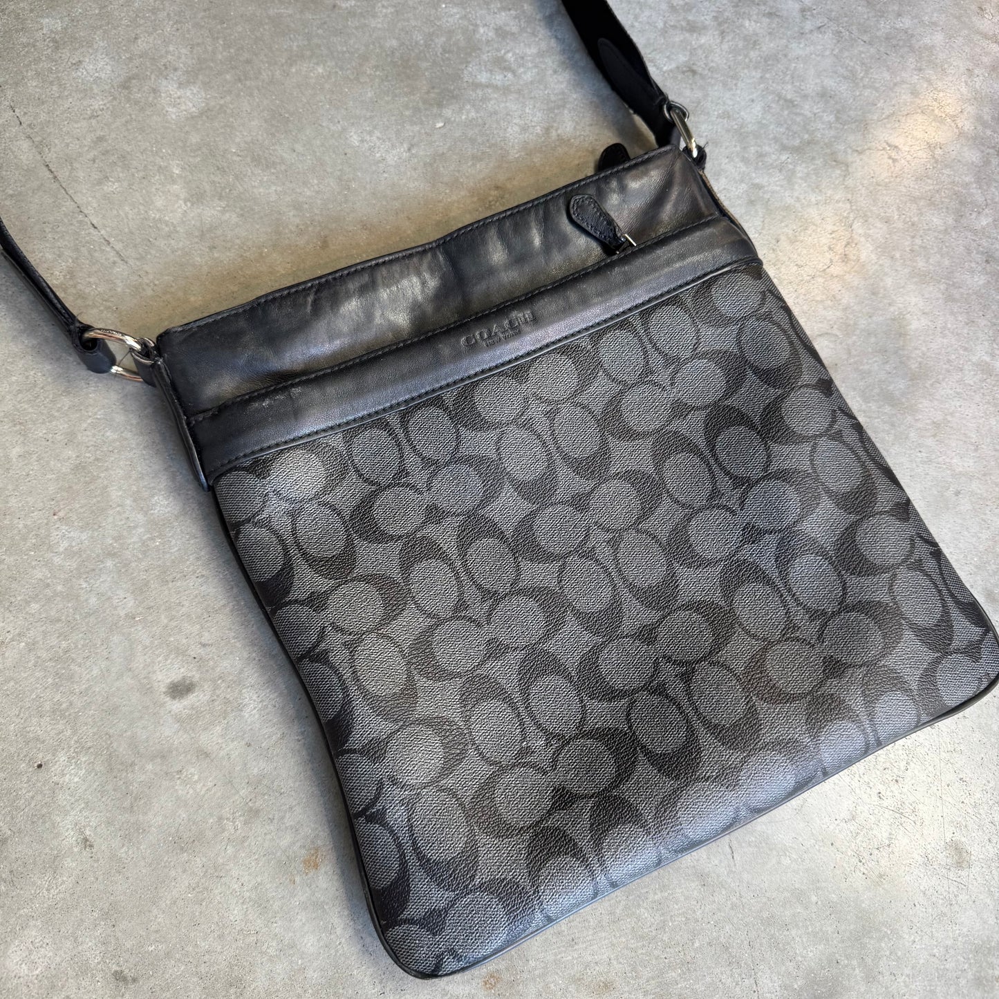 Coach Signature Messenger Bag