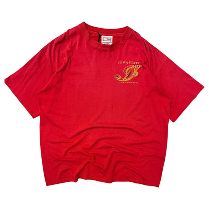 Vintage Iowa State Paisley Spell Out Tee