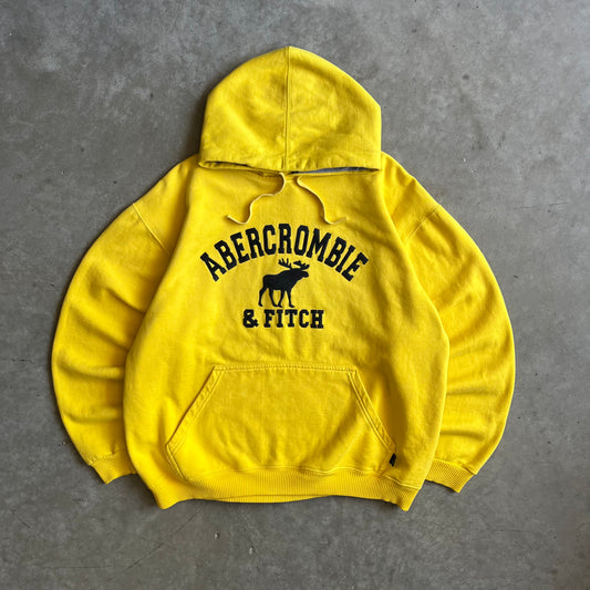 Y2K Abercrombie & Fitch Velour Lettering Hoodie