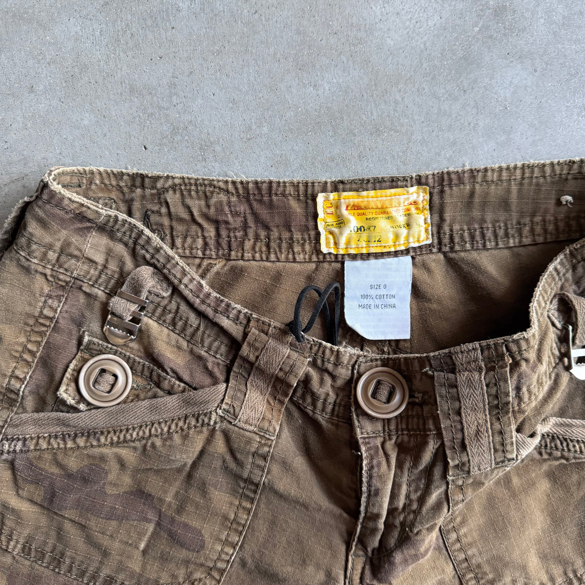 Vintage Women’s Cavarice Camo Shorts