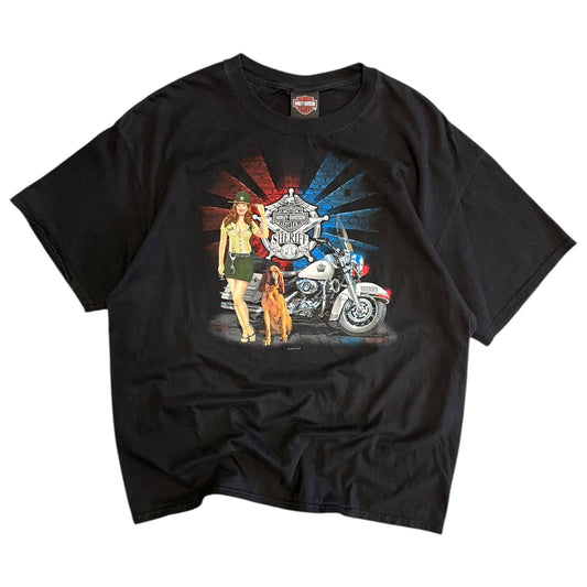 Y2K Harley Davidson Sheriff Women Tee