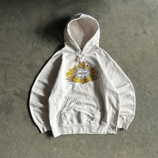 FW18 Supreme Love It Or Hate It White Hoodie