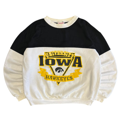 Vintage Two Tone University Of Iowa Sweatshirt