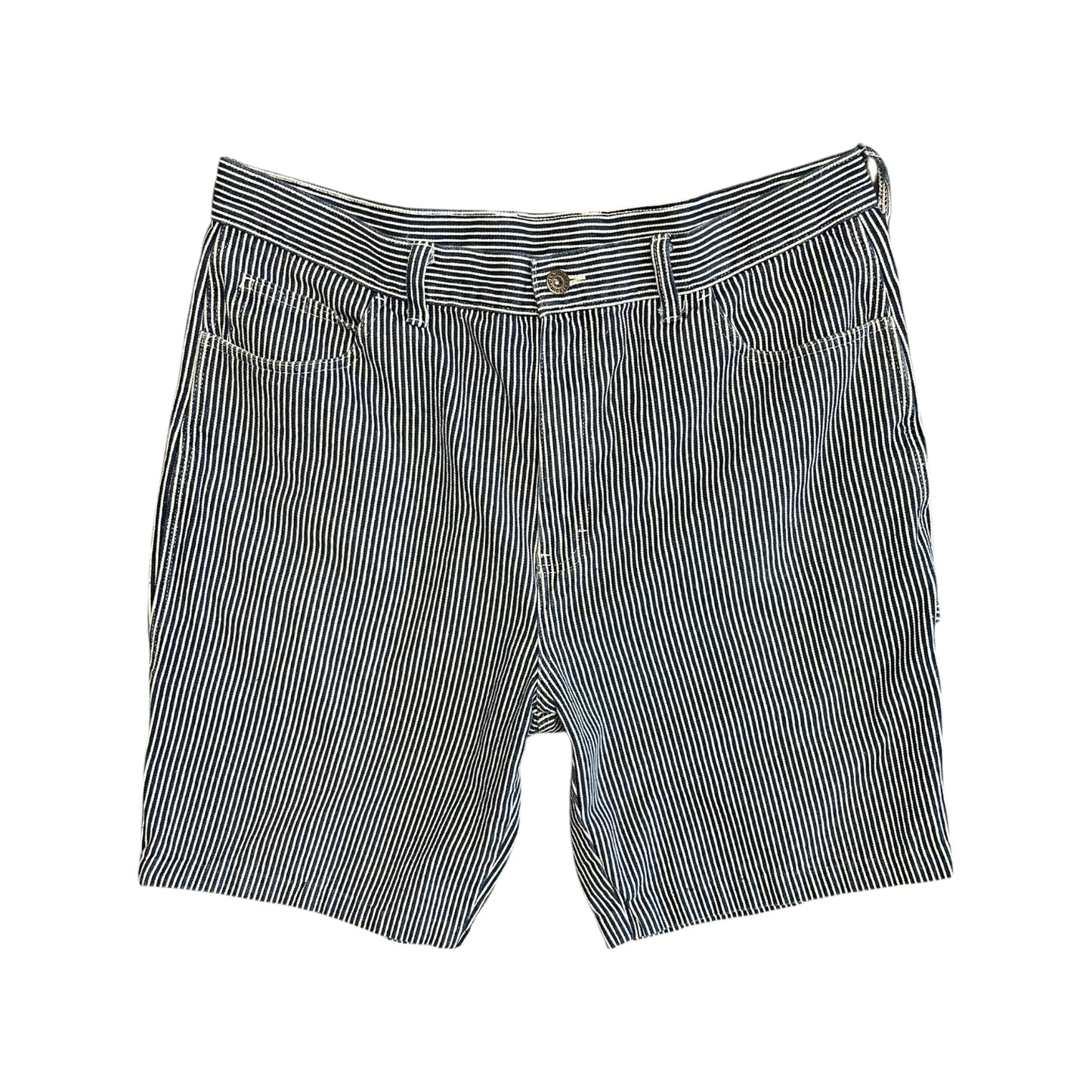 Y2K Dickies Hickory Striped Carpenter Jorts
