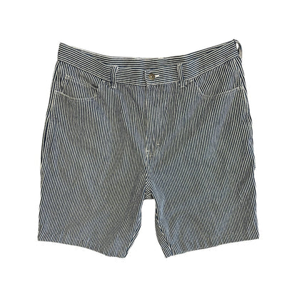 Y2K Dickies Hickory Striped Carpenter Jorts