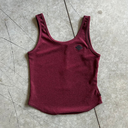 Women’s Vintage Harley Davidson Red Shimmer Tank