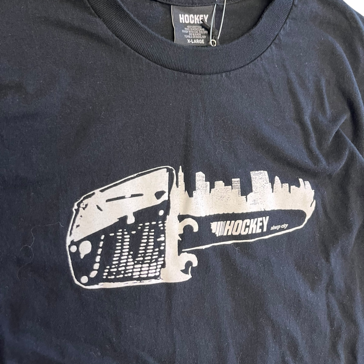 Sharp City Y2K Hockey Sharp City Tee – Goldeneye Curations
