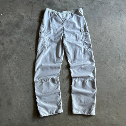 Vintage Gray Nike Multi-Pocket & Zipper Track Pants