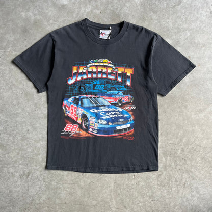Vintage Dale Jarrett Distressed Car Racing Tee