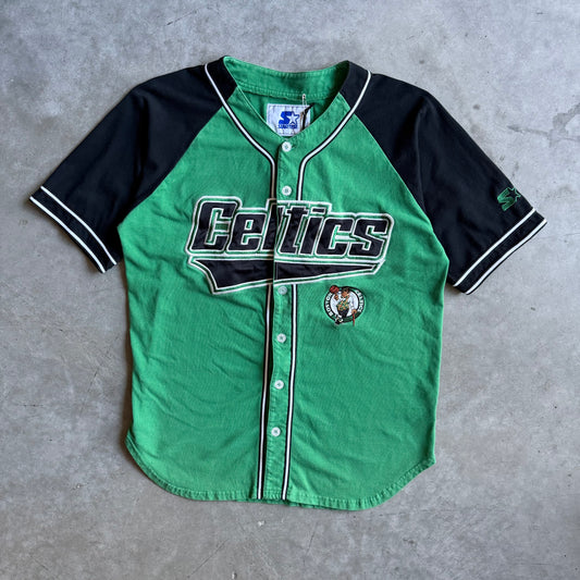 Vintage Starter Boston Celtics Baseball Jersey