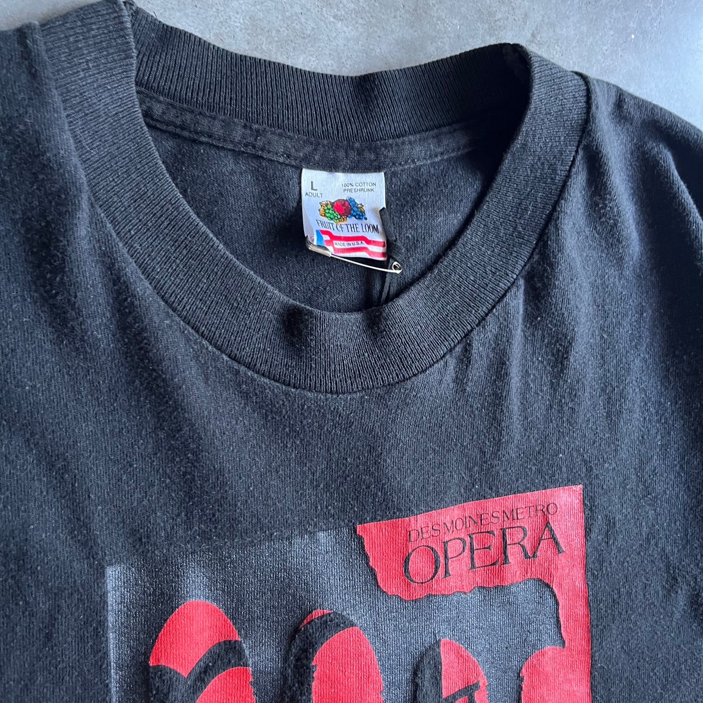 Vintage Des Moines Opera “Carmen, Rigoletto, Regina” Tee