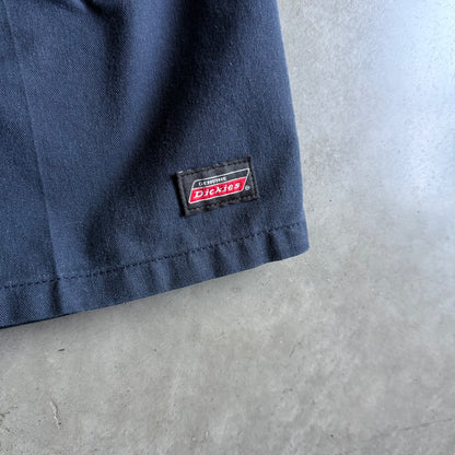 Y2K Dickies Black Patch Navy Chino Shorts