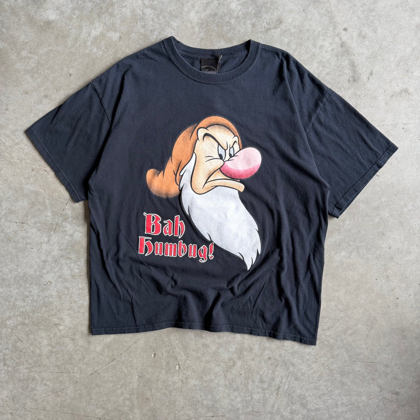 Y2K “Bah Humbug” Grumpy The Dwarf Disney Tee