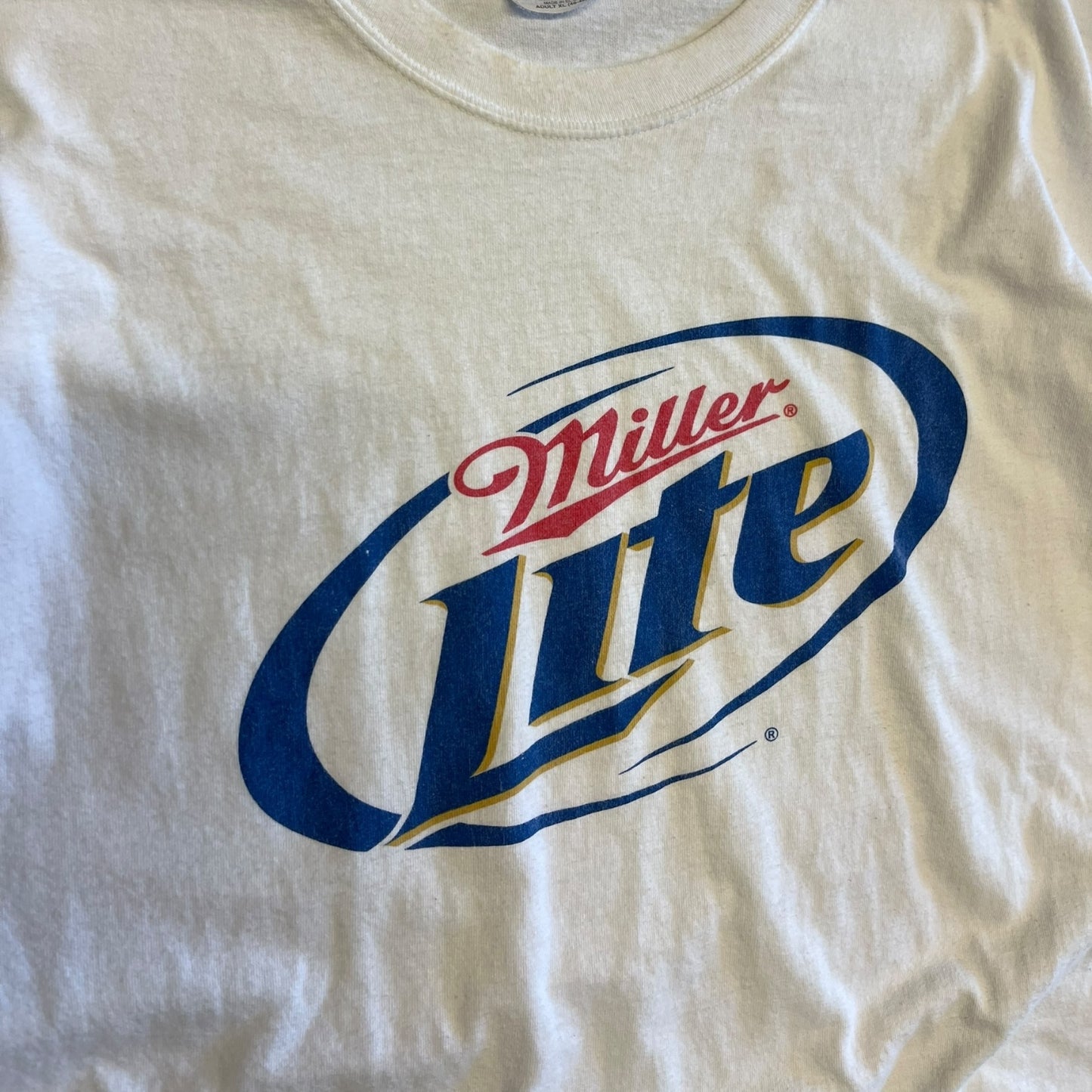Vintage Miller Lite Big Logo Tee