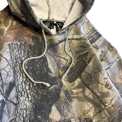 Y2K Redhead Realtree Hardwood Camo Hoodie