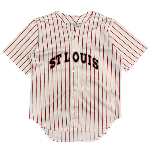 Y2K St. Louis Pin Stripe Baseball Jersey