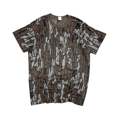 Vintage TreBark Camo Pocket T Shirt