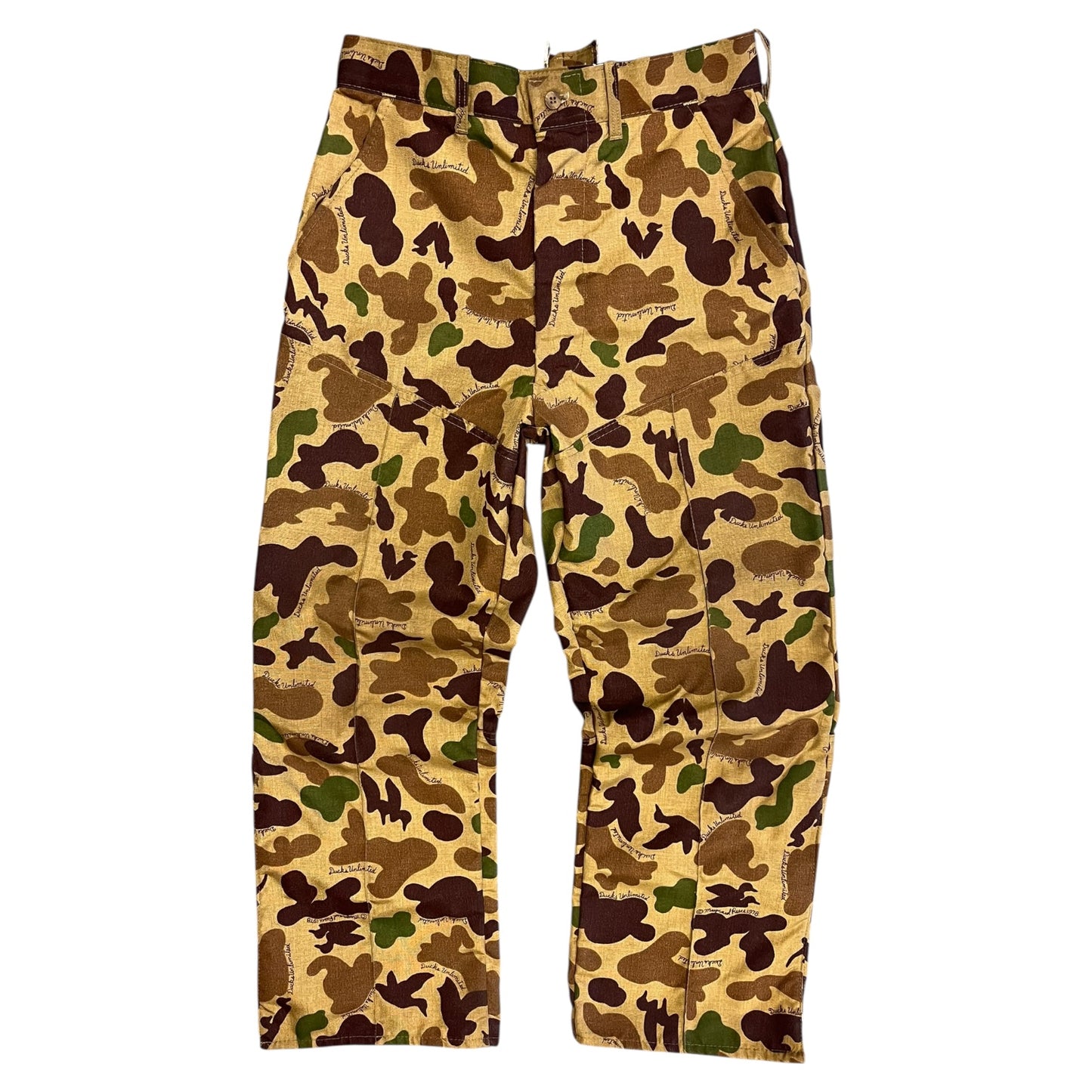 Vintage Bob Allen Duck Camo Hunting Pants