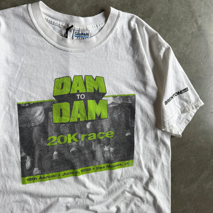 Vintage ‘98 Dam To Dam 20k Race Tee