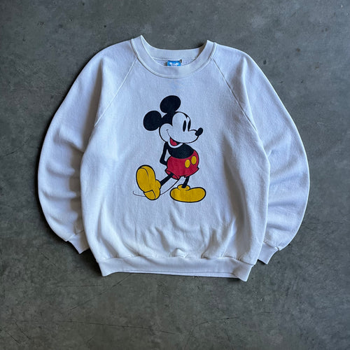 Vintage Disney Mickey Mouse Raglan Cut Sweatshirt