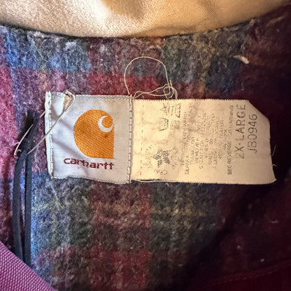 Vintage Carhartt ‘JB0946’ Ruby Suede Collar Trucker Jacket