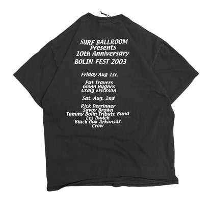 Y2K Tommy Bolin Bolin Fest T Shirt