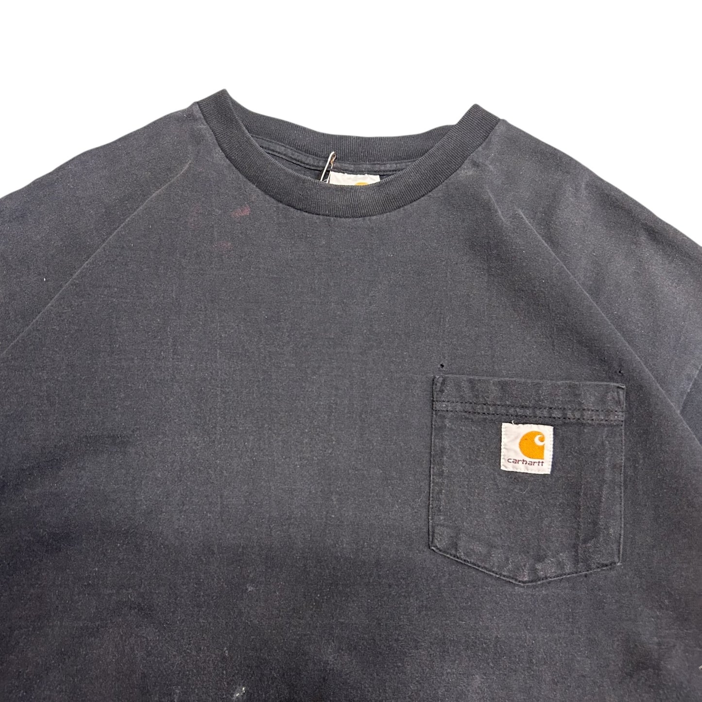 Vintage Carhartt Patch Navy Pocket Tee