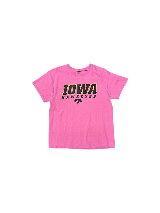 Pink Iowa Hawkeyes T Shirt