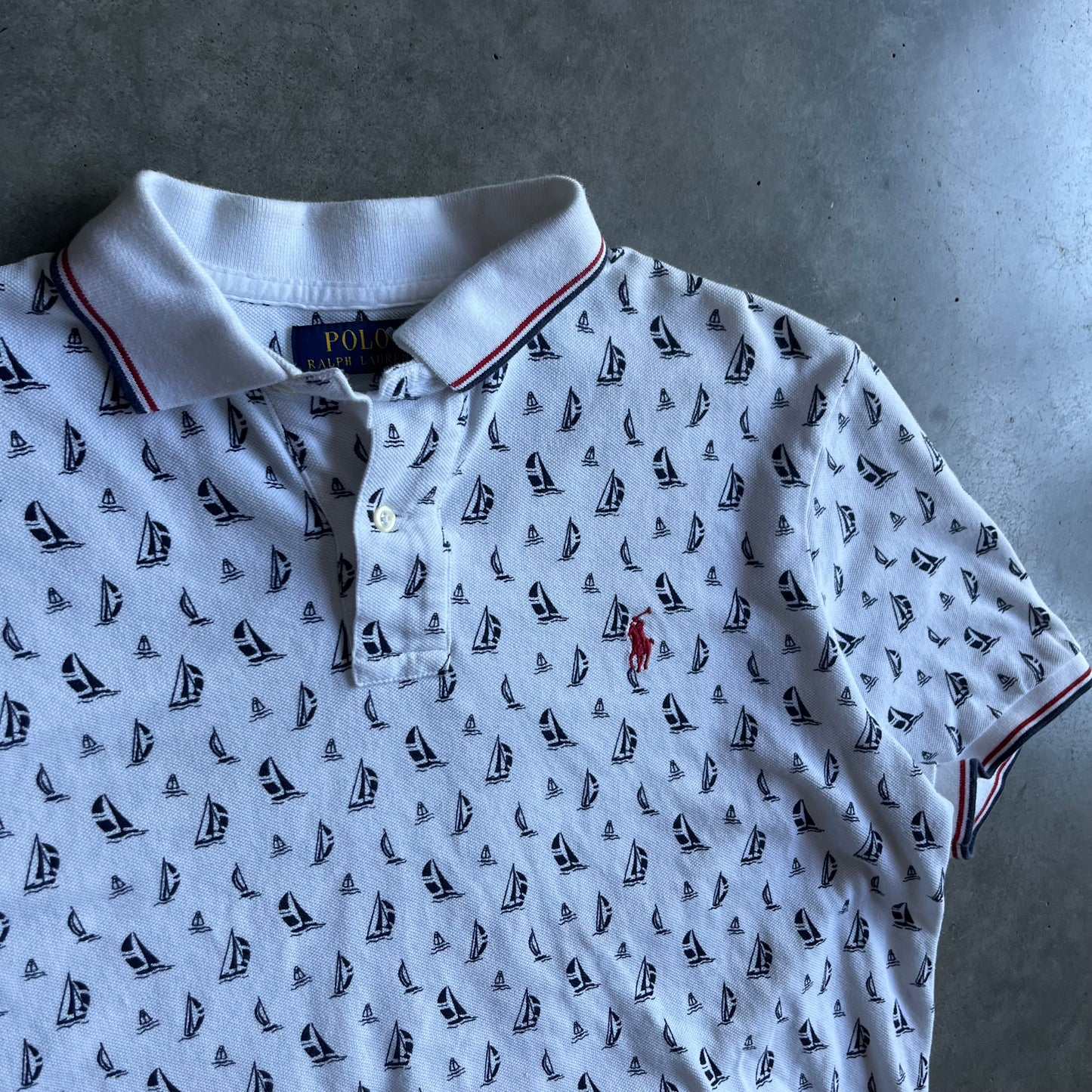 Polo Ralph Lauren Sail Boat AOP Polo