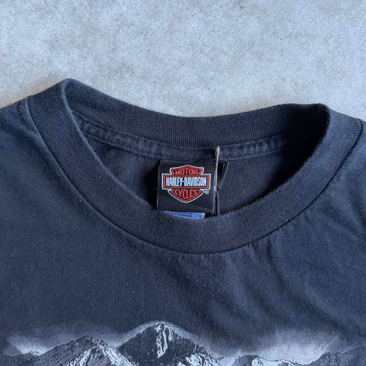 Y2K Harley Davidson 50th Annual Thunder In The Rockies Chopped Tee