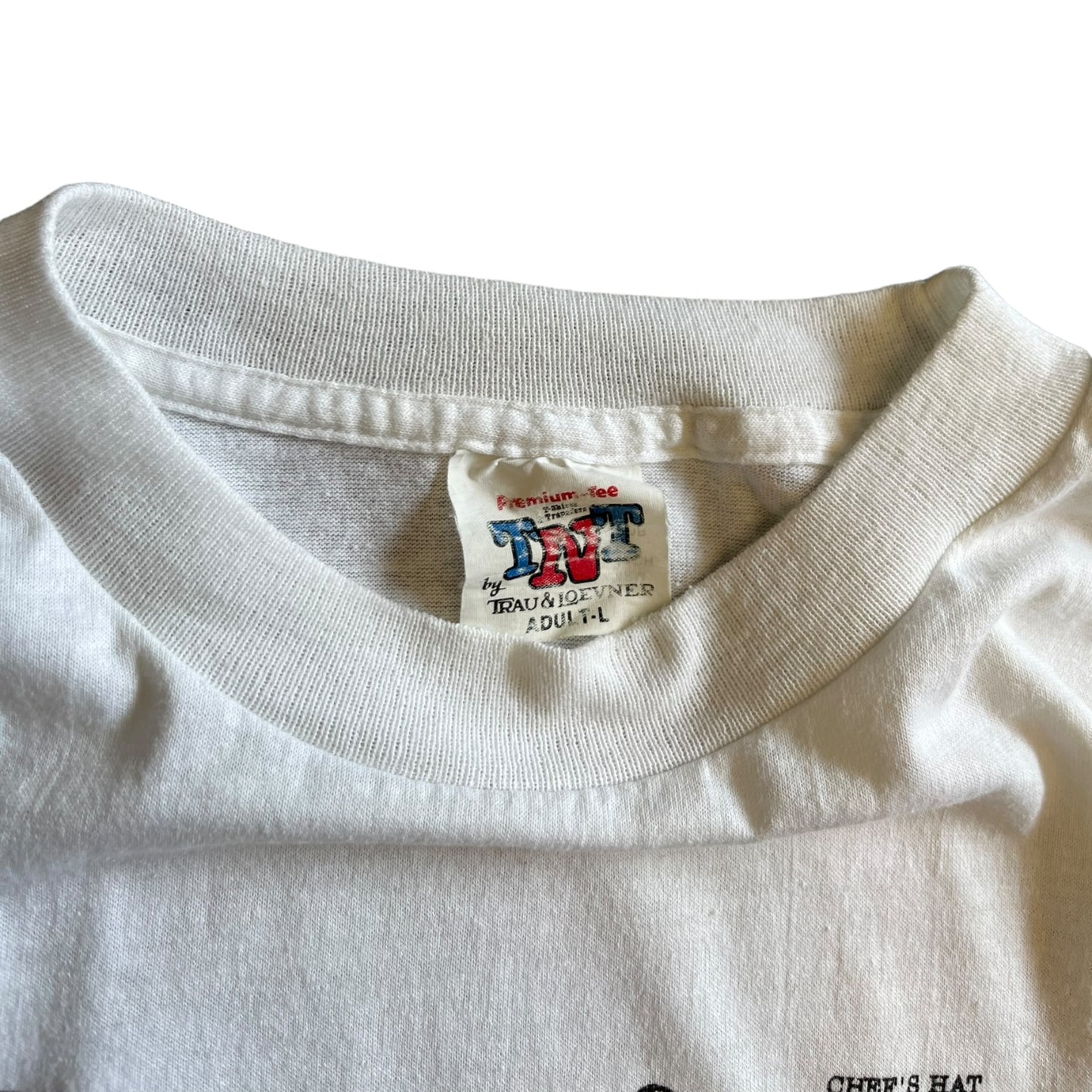 90s ‘Bad Food Excuse Shirt’ White Tee