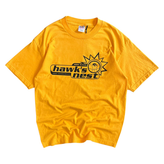 Vintage Iowa Basketball Hawks Nest Tee