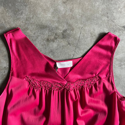 Women’s Vintage Vanity Fair Maroon Slip
