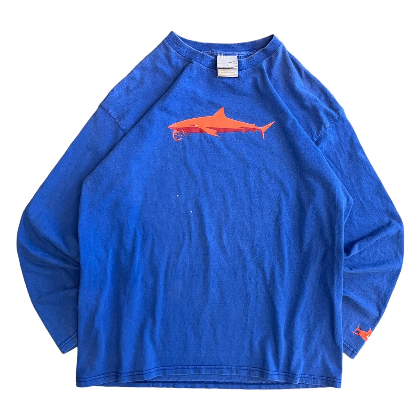 Y2K Nike Hockey Shark Longsleeve