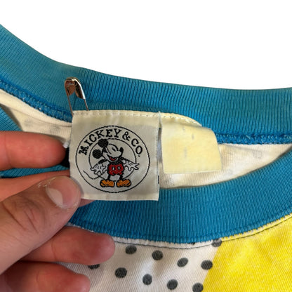 Vintage Mickey & Co. Pop Art AOP “GOSH” Tee