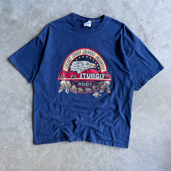 Y2K Sturgis 2001 Black Hills Rally Tee