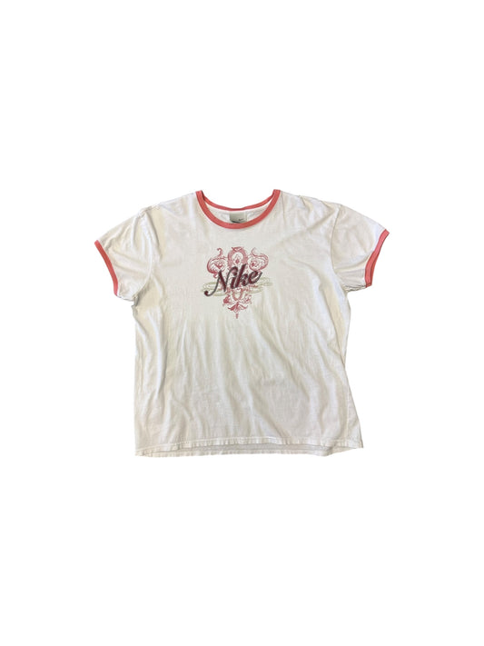 Women’s Vintage White Nike Silver Tag T Shirt