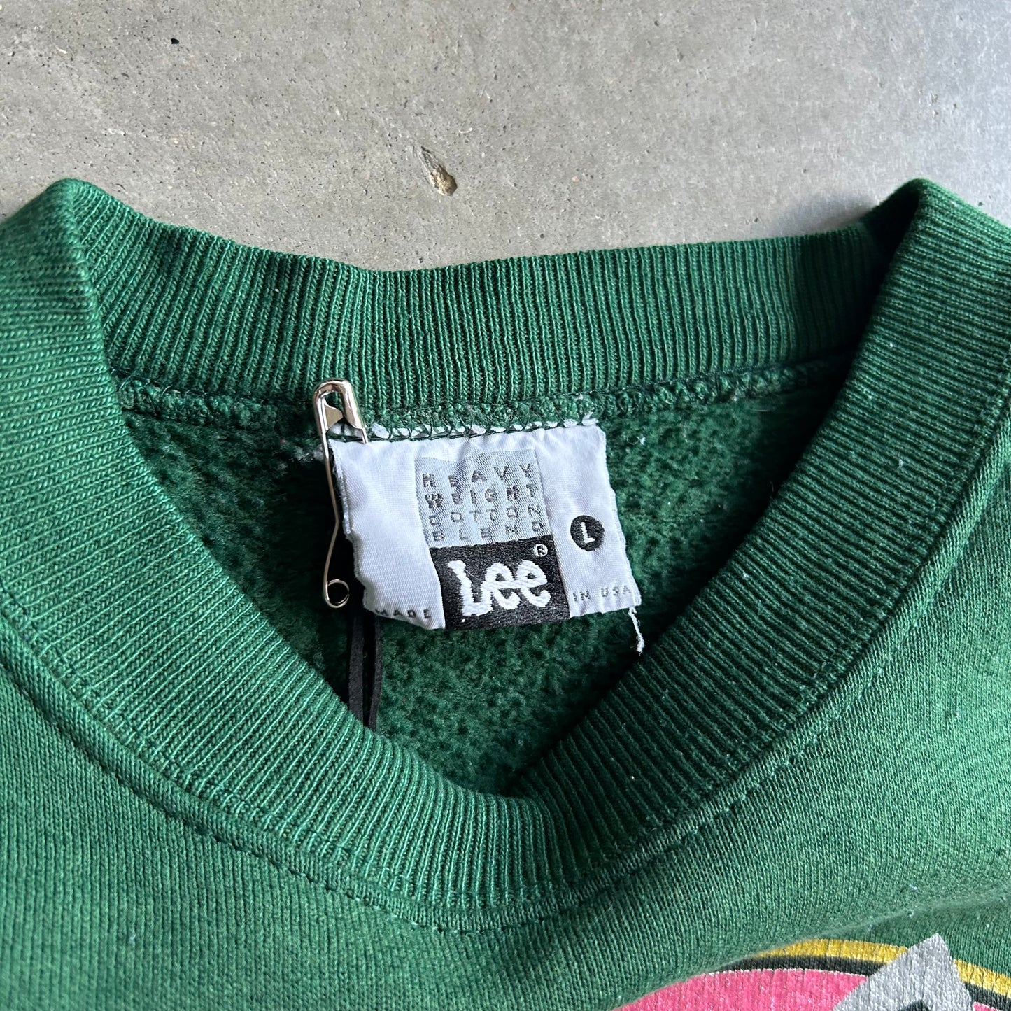 Vintage Fox Genuine Apparel Forest Green Sweatshirt
