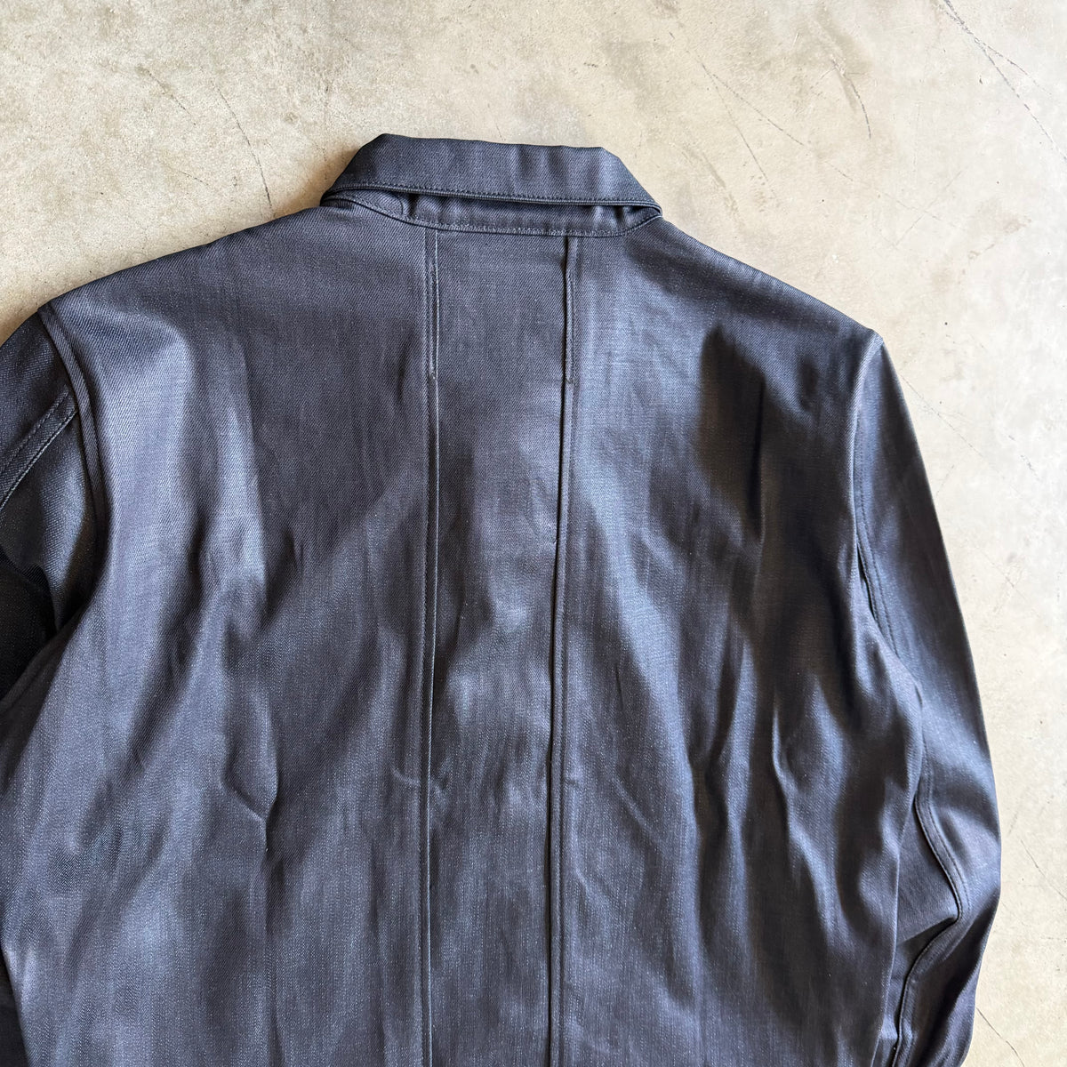 eforenything - Waxed Type E Denim Jacket (Black)