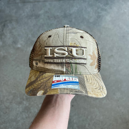 The Game Iowa State Cyclones Camo Trucker Hat