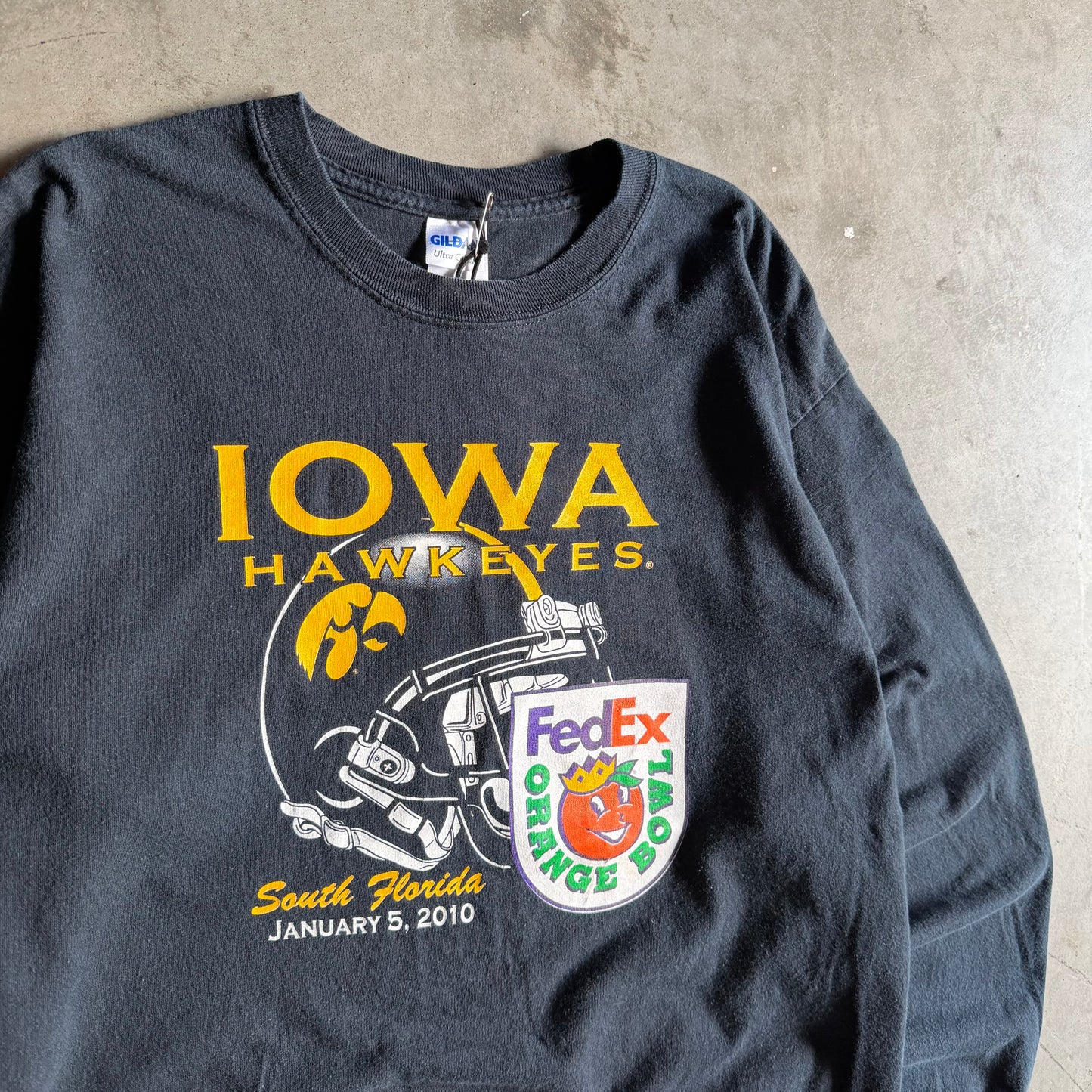 Iowa Hawkeyes 2010 Orange Bowl Longsleeve